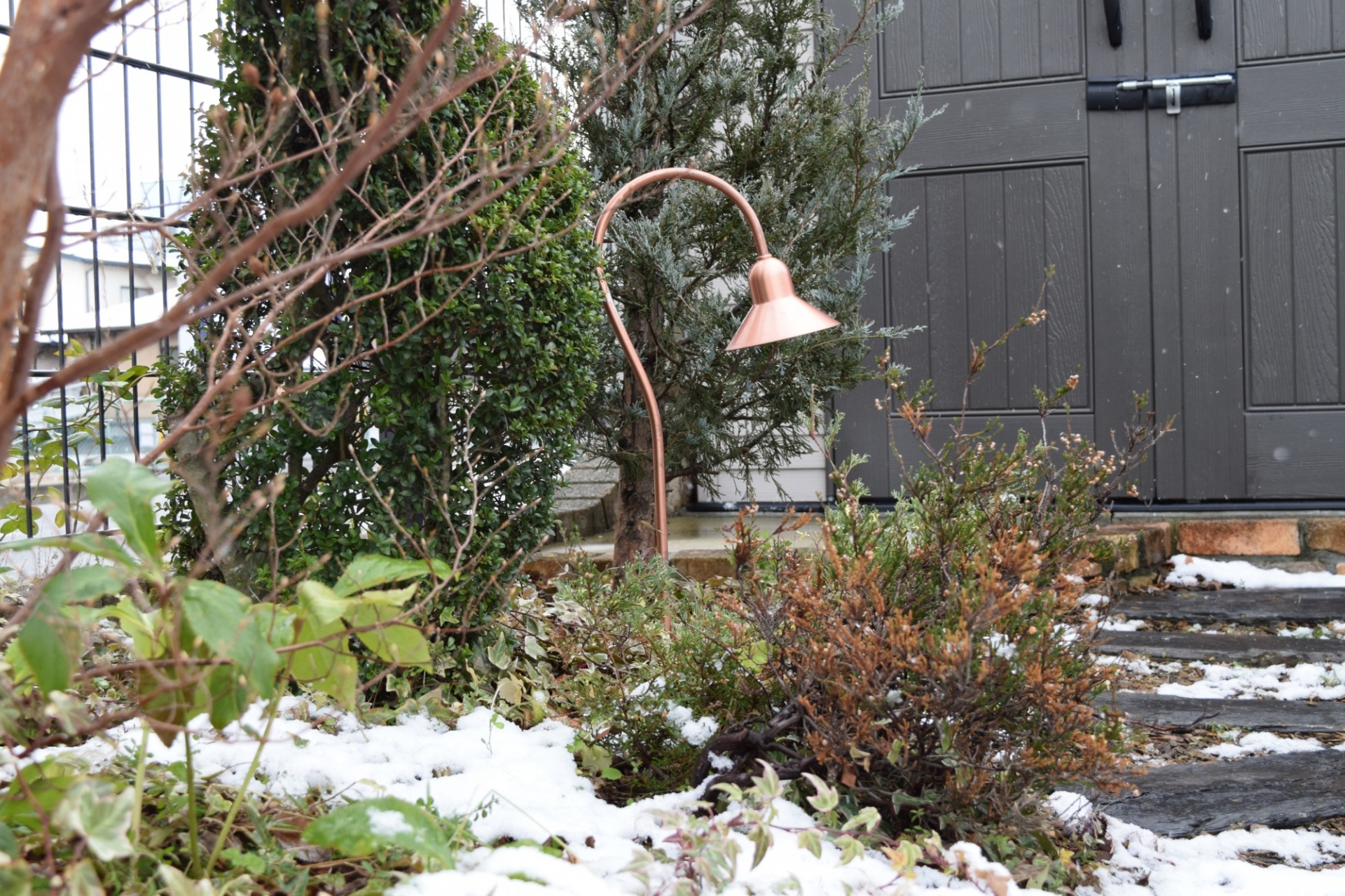 今年最後の積雪