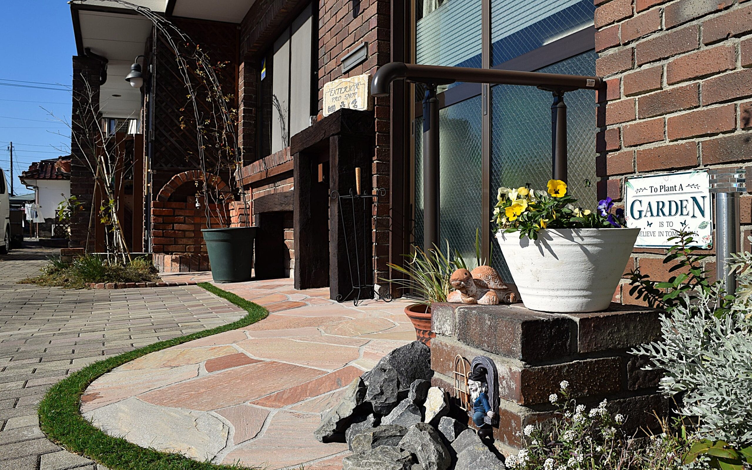 入口前面リフォーム