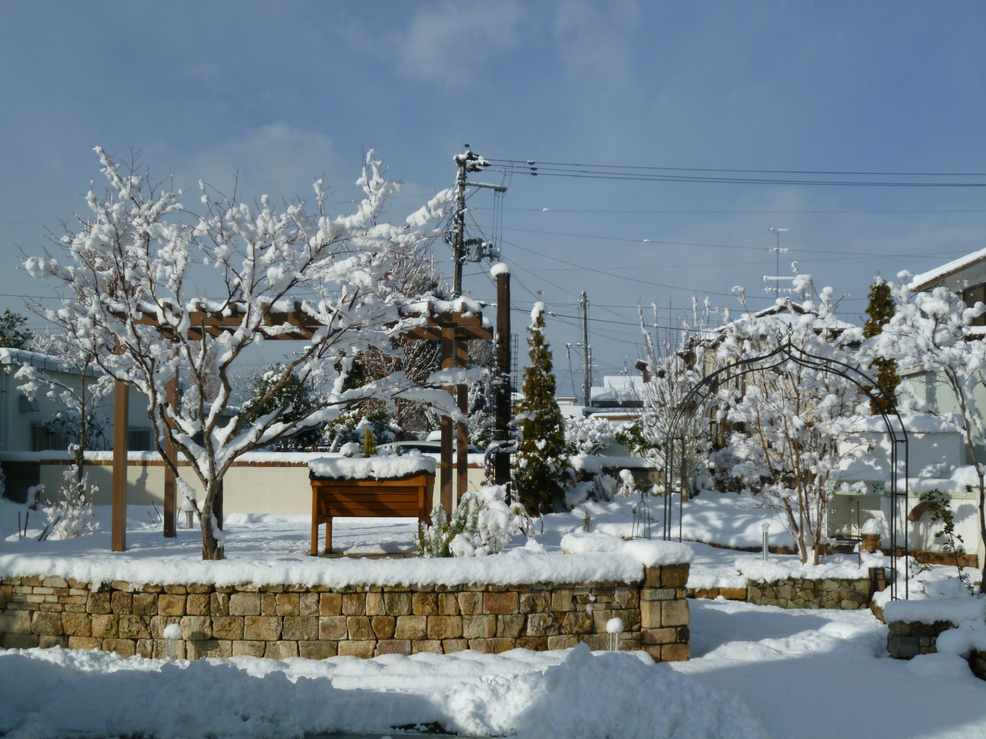 雪の展示場