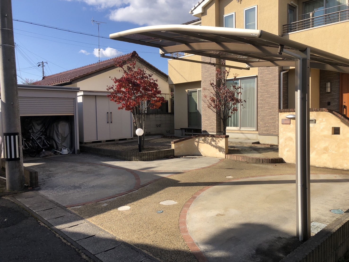 車保有台数が増えて不便でした