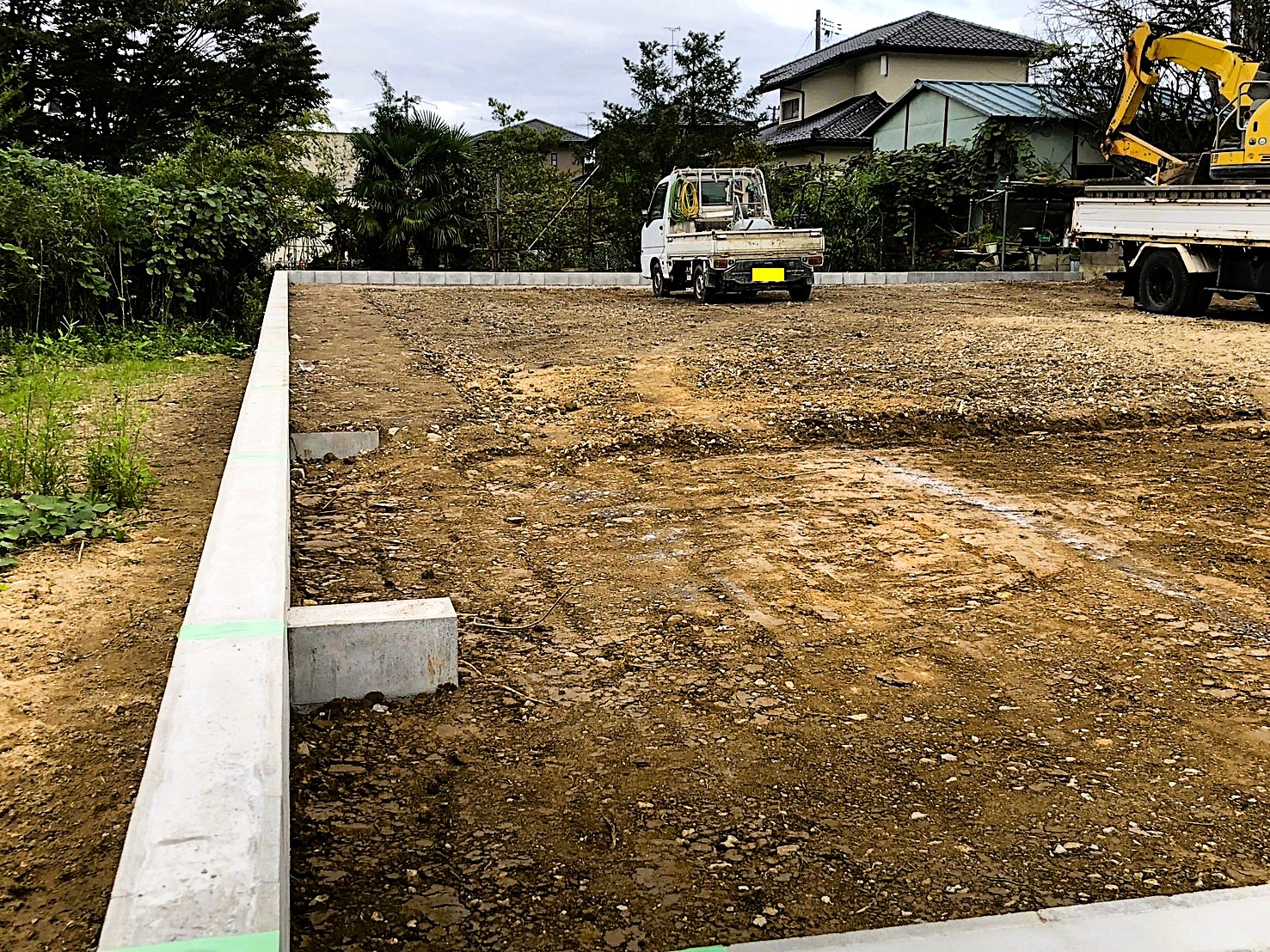 土留め擁壁としてのブロック
