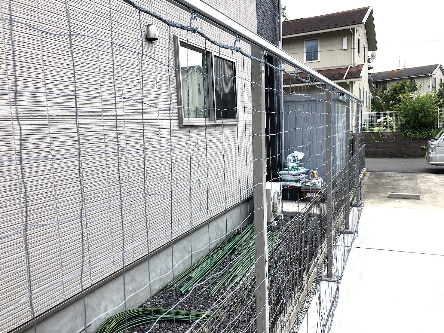 圧迫感のない色合い