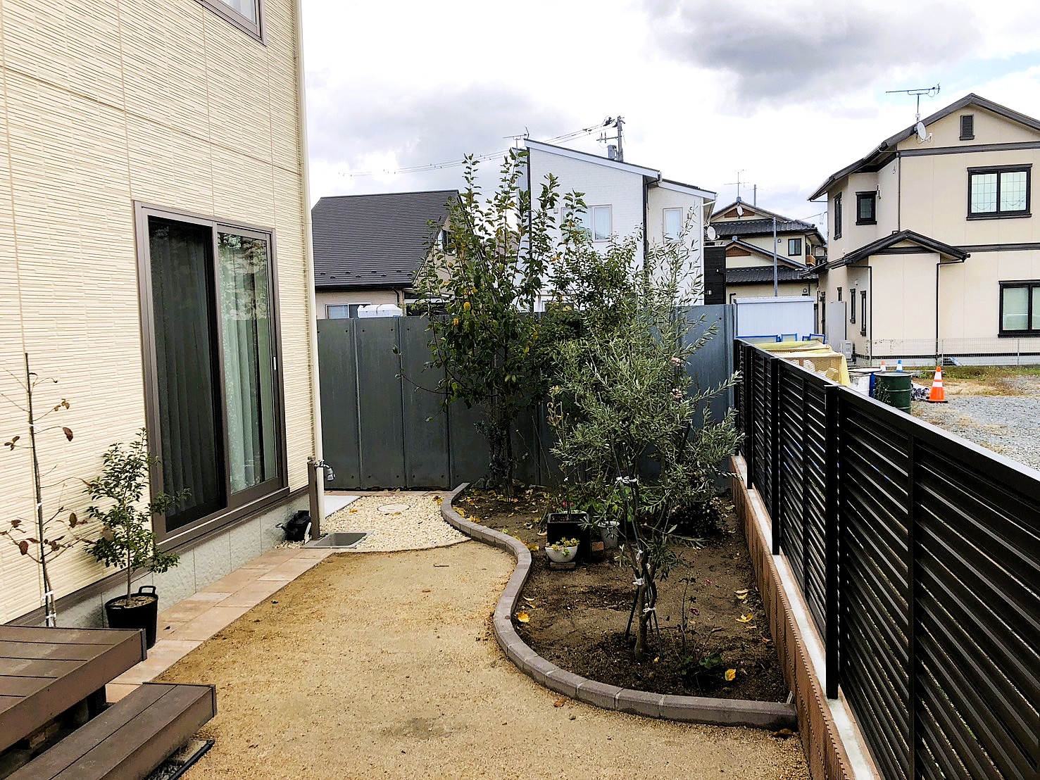 目隠しフェンスで快適・福島県郡山市