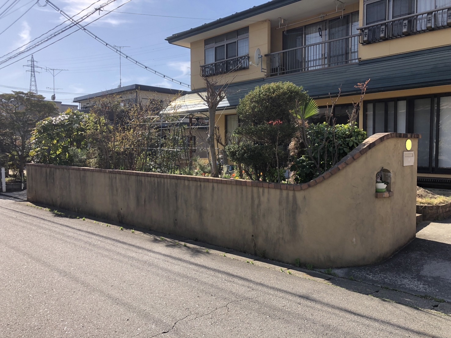 門柱撤去