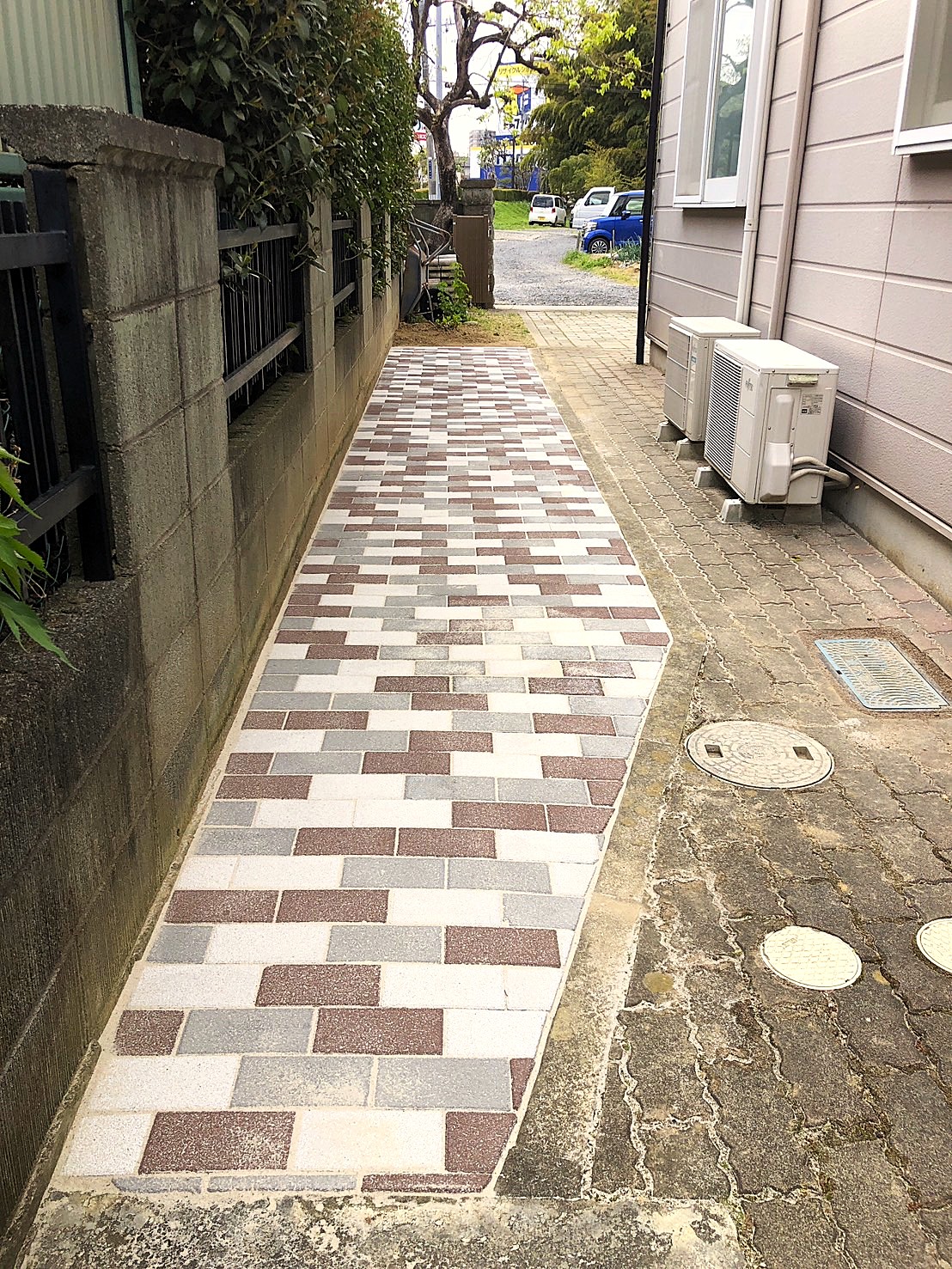 透水性インターロッキング